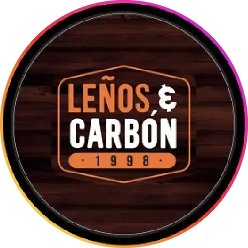 leños y carbon